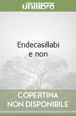 Endecasillabi e non libro