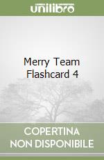 Merry Team Flashcard 4 libro