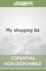 My shopping list libro