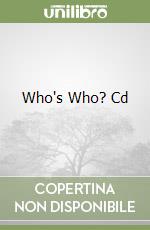 Who's Who? Cd libro