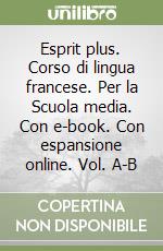 Esprit plus. Corso di lingua francese. Per la Scuola media. Con e-book. Con espansione online. Vol. A-B libro