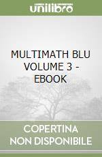 MULTIMATH BLU VOLUME 3 - EBOOK libro
