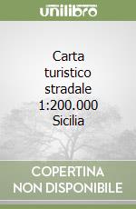 Carta turistico stradale 1:200.000 Sicilia libro