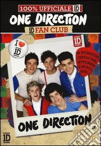 One Direction. 1D fan club. 100% ufficiale 1D. Con adesivi. Con poster libro
