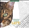 Gatti. 60 disegni geometrici che fanno le fusa. Colora tra i numeri. Ediz. illustrata libro