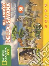 Gli animali della Savana. Libro puzzle. Ediz. a colori libro