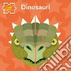 Dinosauri. Il mio primo libro puzzle. Ediz. a colori libro