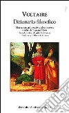 Dizionario filosofico. Ediz. integrale libro