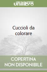 Cuccioli da colorare
