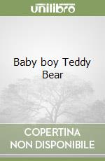 Baby boy Teddy Bear libro