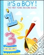 It's a boy! The first years record book libro