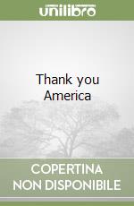 Thank you America libro