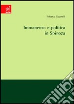 Immanenza e politica in Spinoza libro