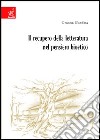 Il recupero della letteratura nel pensiero bioetico libro di Giardina Simona