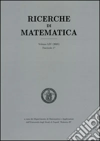 Ricerche di matematica (2004). Vol. 53/2