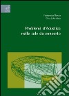 Problemi d'acustica nelle sale da concerto libro