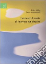 Esperienze di analisi di interviste non direttive