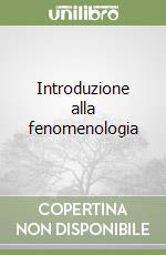 Introduzione alla fenomenologia libro