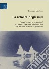 La Retorica degli inizi: costanti tematiche e funzionali nei proemi al primo e all'ultimo libro dell'Institutio oratoria di Quintiliano libro