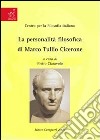 La personalità filosofica di Marco Tullio Cicerone libro