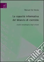 La capacità informatica del bilancio di esercizio. Analisi morfologicadegli schemi libro