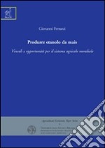 Produrre etanolo da mais. Vincoli e opportunità per il sistema agricolo mondiale libro