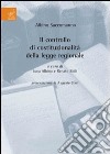 Il controllo di costituzionalità della legge regionale libro di Saccomanno Albino