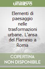 Elementi di paesaggio nelle trasformazioni urbane. L'ansa del Flaminio a Roma libro