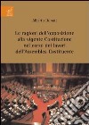 Le ragioni dell'opposizione alla vigente Costituzione nel corso dei lavori dell'Assemblea Costituente libro