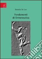 Fondamenti di ermeneutica libro