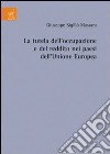 La tutela dell'occupazione e del reddito dei paesi dell'Unione Europea libro di Sigillò Massara Giuseppe