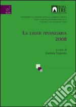 La legge finanziaria 2008 libro