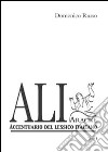 ALI. Accentuario del lessico italiano libro