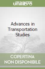 Advances in Transportation Studies