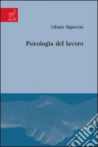 Psicologia del lavoro libro