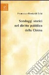 Sondaggi storici nel diritto pubblico della Chiesa libro