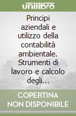 Principi aziendali e utilizzo della contabilità ambientale. Strumenti di lavoro e calcolo degli indicatori libro