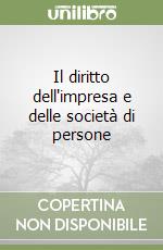 Il diritto dell'impresa e delle società di persone libro