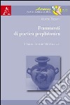 Frammenti di poetica preplatonica libro di Gessani Alberto
