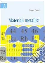 Materiali metallici libro