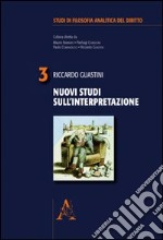 Nuovi studi sull'interpretazione libro