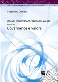 Governance e valore