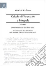 Calcolo differenziale e integrale (1)