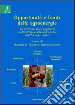 Opportunità e limiti delle agroenergie: la necessità di un approccio multicriteriale alla sostenibilità dell'«energia verde» libro