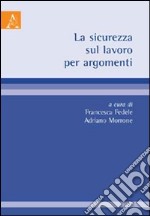 La sicurezza sul lavoro per argomenti libro