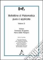 Bollettino di matematica pura e applicata libro