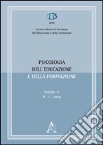 Psicologia dell'educazione e della formazione (2009). Vol. 1