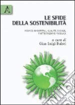 Le sfide della sostenibilità. Risorse ambientali, qualità sociale, partecipazione pubblica libro