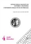 Annali della facoltà di lettere e filosofia dell'Università degli Studi di Perugia. Nuova serie (2005-2007). Vol. 41 libro di Pieretti Antonio