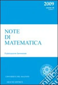Note di matematica